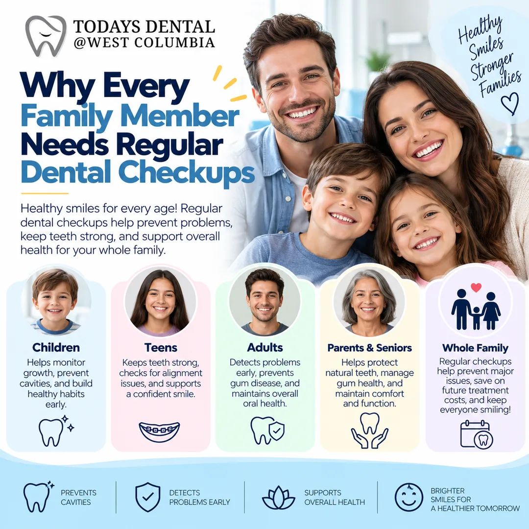 Why Every Family Member Needs Regular Dental Checkups